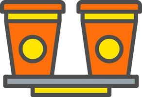 Cups Vector Icon