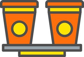 Cups Vector Icon