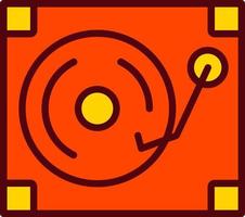 Turntable Vector Icon