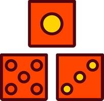 Dices Vector Icon