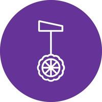 Unicycle Vector Icon