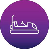 Bumper Car Vector Icon