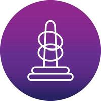 Ring Toss Vector Icon