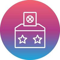 Voting Box Vector Icon