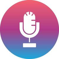 Microphone Vector Icon