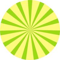 Circular Ray Sunburst vector