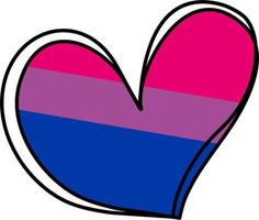 LGBTQ Love Heart Eternity Equality Pride vector