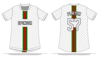 sport uniform pattern background design vector