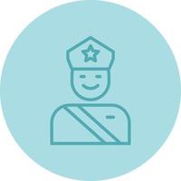 Security Guard Vector Icon