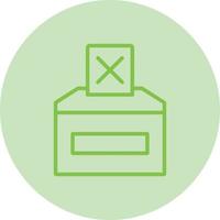 Vote No Vector Icon