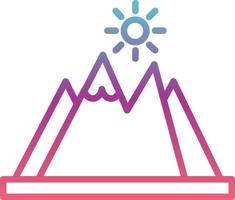 Mountain Vector Icon