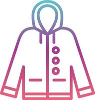 Raincoat Vector Icon