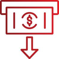 Withdraw Vector Icon