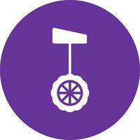 Unicycle Vector Icon