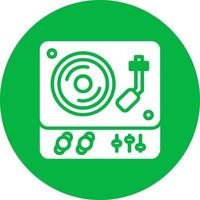 Phonograph Vector Icon