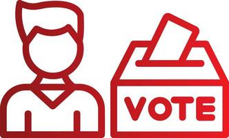 Voter Vector Icon