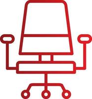 Office Chair Vector Icon