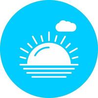 Sunrise Vector Icon