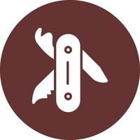 Swiss Army Knife Vector Icon