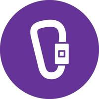 Carabiner Vector Icon