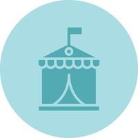 Circus Tent Vector Icon