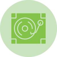 Turntable Vector Icon