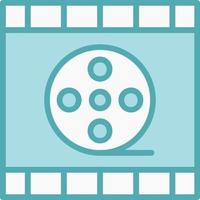 Film Reel Vector Icon