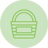 Picnic Basket Vector Icon