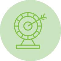 Dart Board Vector Icon