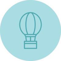 Hot Air Balloon Vector Icon