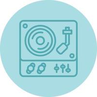 Phonograph Vector Icon