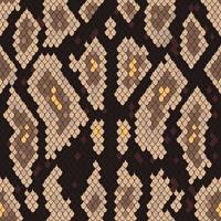 Seamless Snake Pattern vector