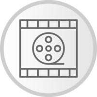 Film Reel Vector Icon