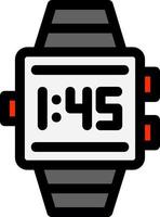 diseño de icono de vector de reloj inteligente