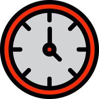 Wall Clock Vector Icon Design