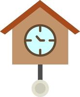 Cuckoo Clock Vector Icon Design