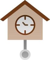 Cuckoo Clock Vector Icon Design