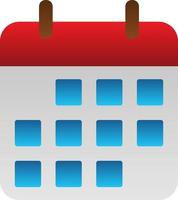 Calendar Vector Icon Design