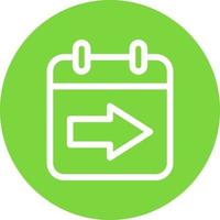 Tomorrow Vector Icon Design