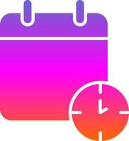 Time Management Vector Icon Design