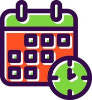 Time Management Vector Icon Design