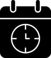 Deadline Vector Icon Design