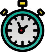 Stopwatch Vector Icon Design