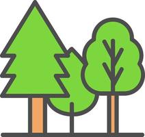 Forest Vector Icon