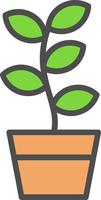 icono de vector de planta