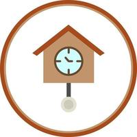 Cuckoo Clock Vector Icon Design