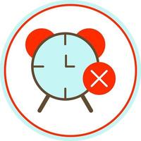 Remove Alarm Vector Icon Design