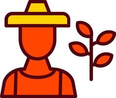 Farmer Vector Icon