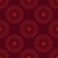 Seamless background with decorative flowers. Mexico. Design with manual hatching. Ethnic boho ornament. Textile. Vector illustration for web design or print.