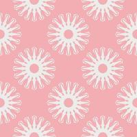 el patrón geométrico con líneas, tintes de patrón sin costura rosa, patrón sin costura vectorial. repitiendo patrones florales geométricos y sin costuras. vector